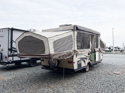 2016 Forest River Rockwood Premier 2516G — rear three-quarter view