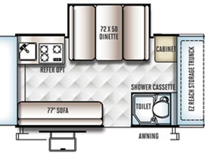 2016 Forest River Rockwood Premier 2516G — side profile view