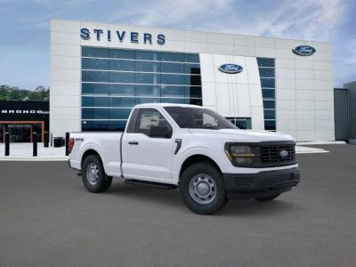 2026 Ford F-150 XL in White — front three-quarter view