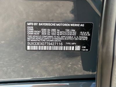 2026 BMW X6 — photo 42 view