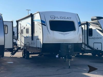 2022 Forest River RV Wildcat — front three-quarter view