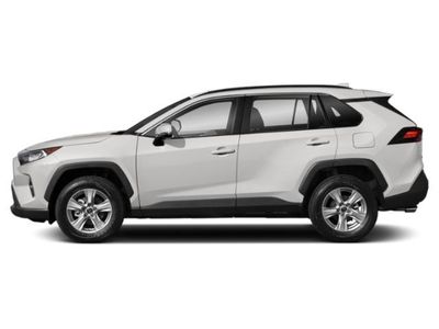 2021 Toyota RAV4 — rear three-quarter view