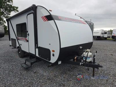 2021 Forest River RV Wildwood FSX — front three-quarter view