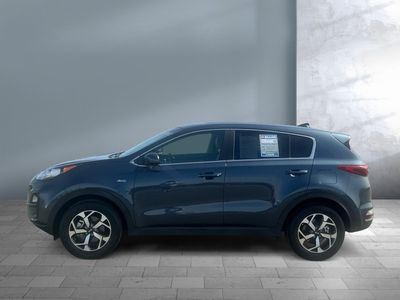 2022 Kia Sportage — rear three-quarter view