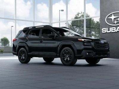 2026 Subaru OUTBACK Limited XT in Crystal Black Silica — front three-quarter view