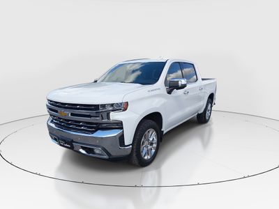 2021 Chevrolet Silverado 1500 — rear three-quarter view