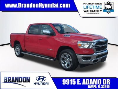 2022 Ram 1500 Big Horn/Lone Star in Red — front three-quarter view