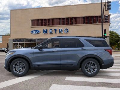 2026 Ford Explorer — rear three-quarter view