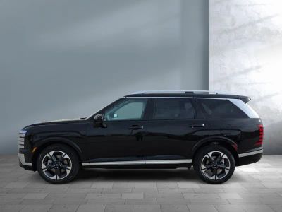 2026 Hyundai Palisade Hybrid — rear three-quarter view