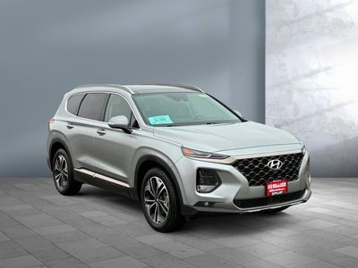 2020 Hyundai Santa Fe — front three-quarter view