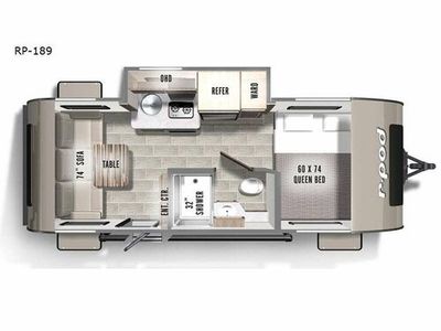 2021 Forest River R Pod — detail view