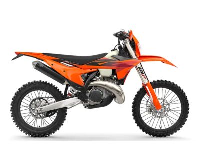 2027 KTM 300 XC-W — front three-quarter view