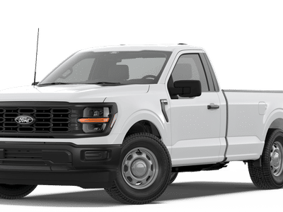 2026 Ford F-150 XL in Oxford White — front three-quarter view