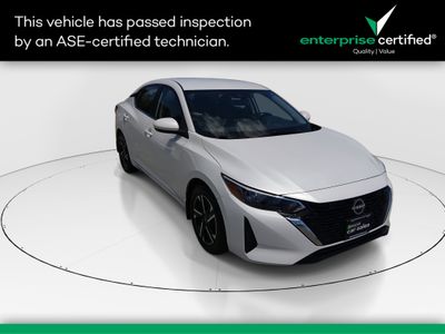 2024 Nissan Sentra SV CVT — front three-quarter view