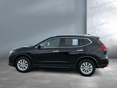 2020 Nissan Rogue — rear three-quarter view