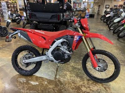 2026 Honda® CRF450RL — front three-quarter view