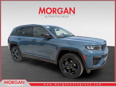 2026 Jeep Grand Cherokee Limited in Blue — front three-quarter view