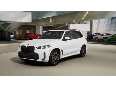 2026 BMW X5 xDrive40i in Alpine White — front three-quarter view