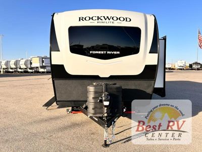 2026 Forest River RV Rockwood Mini Lite — rear three-quarter view
