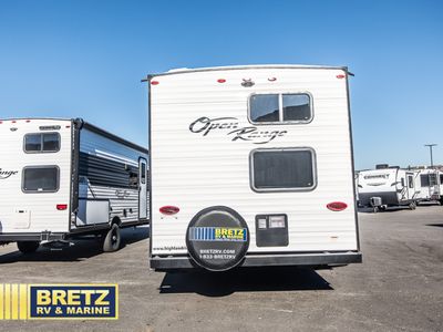 2022 Highland Ridge RV Open Range Conventional — engine compartment view