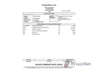 2025 Forest River RV Cherokee Arctic Wolf - Photo 32