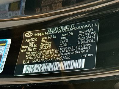 2026 Hyundai TUCSON — photo 39 view