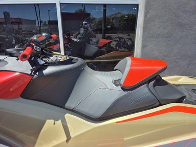 2025 Sea-Doo RXP-X 325 iBR Metallic Tan / Lava Red Premium - Photo 12