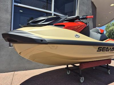 2025 Sea-Doo RXP-X 325 iBR Metallic Tan / Lava Red Premium - Photo 7