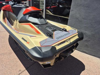 2025 Sea-Doo RXP-X 325 iBR Metallic Tan / Lava Red Premium - Photo 3