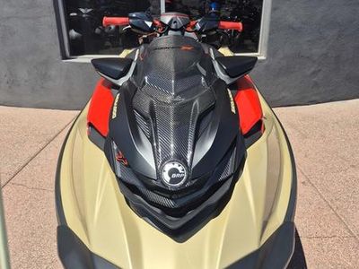 2025 Sea-Doo RXP-X 325 iBR Metallic Tan / Lava Red Premium - Photo 8