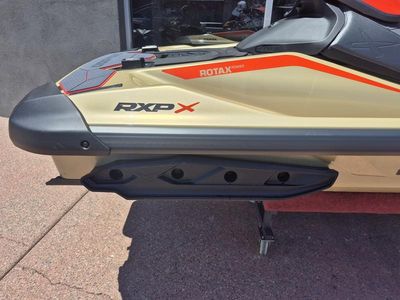 2025 Sea-Doo RXP-X 325 iBR Metallic Tan / Lava Red Premium - Photo 10