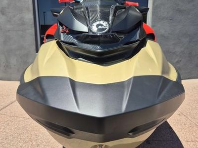 2025 Sea-Doo RXP-X 325 iBR Metallic Tan / Lava Red Premium - Photo 2