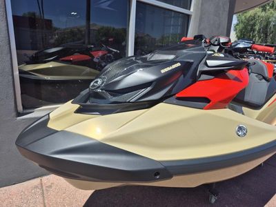 2025 Sea-Doo RXP-X 325 iBR Metallic Tan / Lava Red Premium - Photo 6