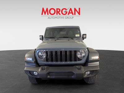 2026 Jeep Wrangler — rear three-quarter view
