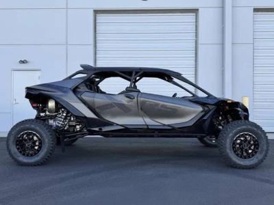 2026 Can-Am® Maverick R Max X RS With Smart-Shox — front three-quarter view