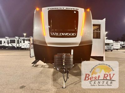 2026 Forest River RV Wildwood Heritage Glen — rear three-quarter view