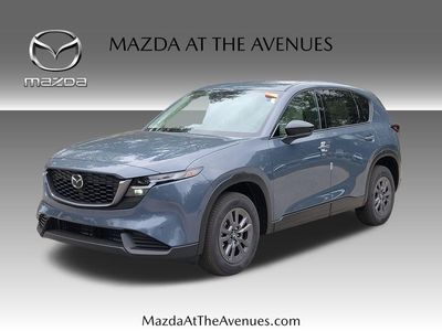 2026 Mazda CX-5 2.5 S Select in Gray — front three-quarter view