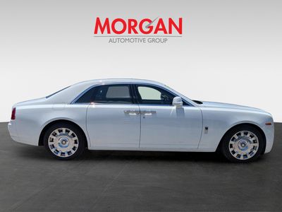 2015 Rolls-Royce Ghost — rear three-quarter view