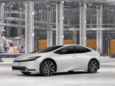 2026 Toyota Prius Plug-in Hybrid — rear three-quarter view