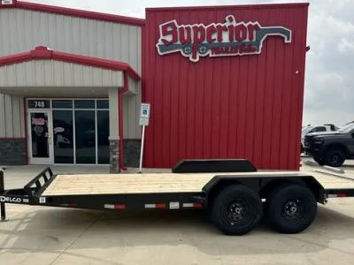 2026 Delco Trailers C418 0 — front three-quarter view