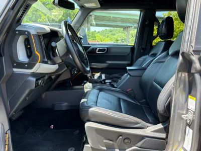 2023 Ford Bronco — interior view
