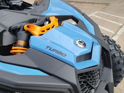 2026 Can-Am Maverick X3 MAX DS Turbo Scandi Blue & Orange Crush - Photo 24