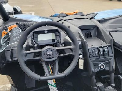 2026 Can-Am Maverick X3 MAX DS Turbo Scandi Blue & Orange Crush - Photo 18