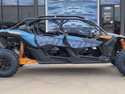 2026 Can-Am Maverick X3 MAX DS Turbo Scandi Blue & Orange Crush - Photo 2