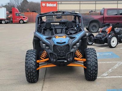 2026 Can-Am Maverick X3 MAX DS Turbo Scandi Blue & Orange Crush - Photo 7