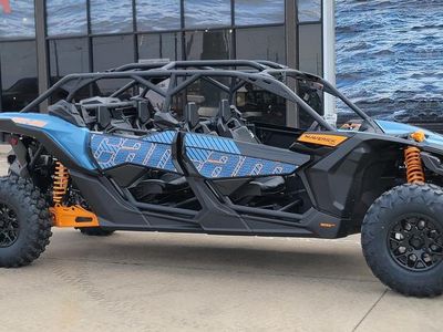 2026 Can-Am Maverick X3 MAX DS Turbo Scandi Blue & Orange Crush - Photo 3