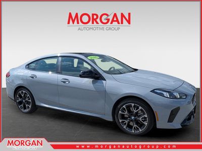 2026 BMW 2 Series 228 in Brooklyn Gray Metallic — front three-quarter view