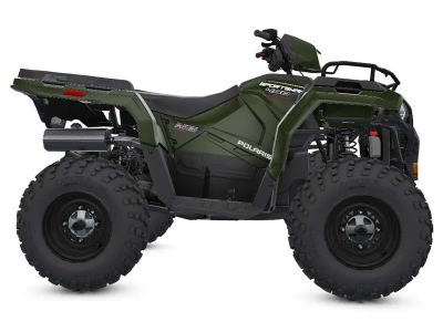 2026 Polaris Sportsman 450 H.O. — rear three-quarter view