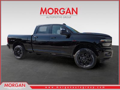 2026 Ram 2500 Laramie in Black — front three-quarter view