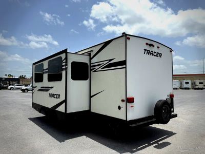 2019 Prime Time Tracer — rear three-quarter view